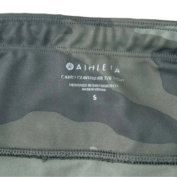 Athleta Camo Contender 7/8 Leggings - Mid-rise, Size S, 25" Inseam - Picture 7 of 8